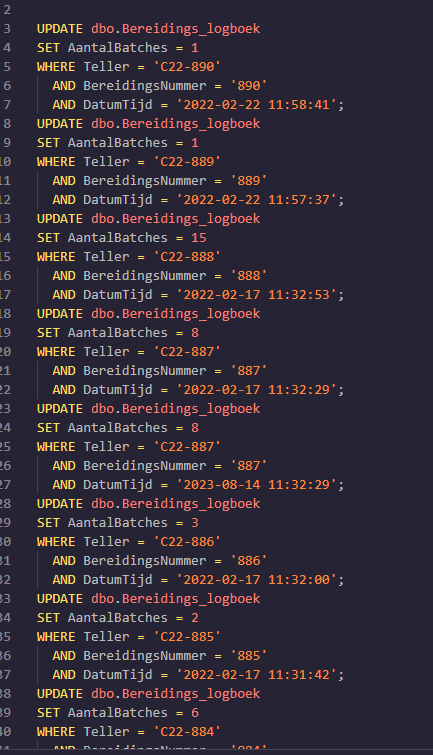 UpdateAantalBatches